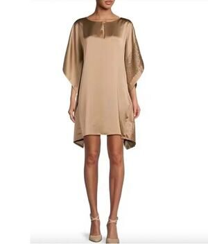 Trina Turk Renna Dress in Champagne Small